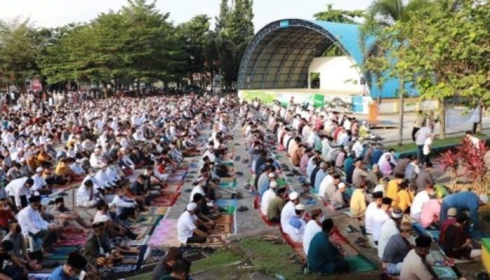 Jemaah Diprediksi Membludak, Area Salat Diperluas Hingga Jalan Utama Kota