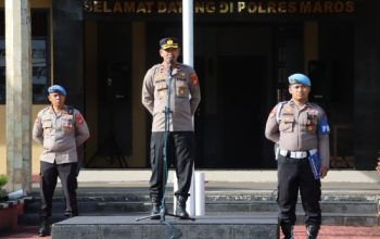 Wakapolres Maros Tekankan Personel Intensifkan Patroli Antisipasi Kejahatan Jalanan