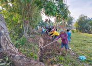 Pemerintah Desa Paddingin dan Warga Kompak Gotong Royong Buka Akses Jalan Baru