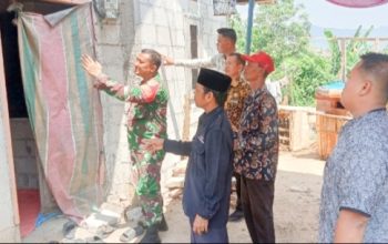 Rumah Roboh Jadi Layak Huni, TMMD 128 Kodim Cilegon Bantu Warga Tegal Ratu Bangkit