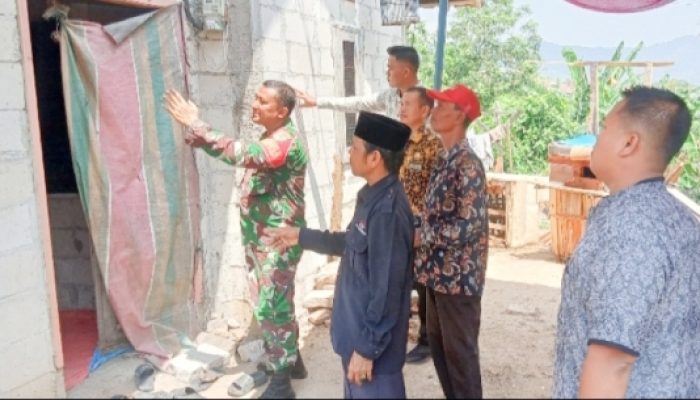Rumah Roboh Jadi Layak Huni, TMMD 128 Kodim Cilegon Bantu Warga Tegal Ratu Bangkit