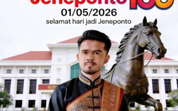 Rayakan HUT ke-163, Wartawan dan Petinggi Sekindo.id Ucapkan Selamat Hari Jadi Jeneponto