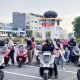 Kegiatan riding dan gathering satukan komunitas Honda di Tanjungpandan