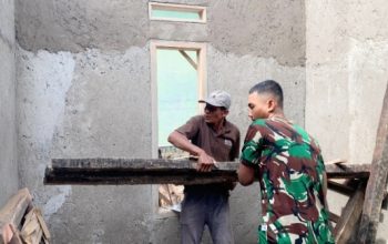 Pembangunan Rutilahu TMMD di Mekarsari Capai 70 Persen, Wujud Nyata Kepedulian TNI untuk Warga