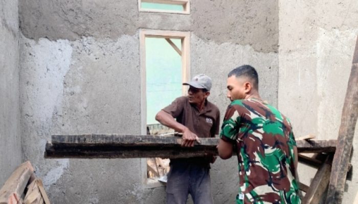 Pembangunan Rutilahu TMMD di Mekarsari Capai 70 Persen, Wujud Nyata Kepedulian TNI untuk Warga