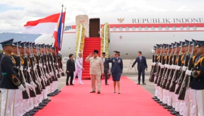 Disambut Tarian dan Pasukan Jajar Kehormatan, Prabowo Tiba di Filipina untuk Hadiri KTT ASEAN