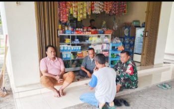 Babinsa Koramil 2307/Ciwandan Gencarkan Komsos Bahas Keamanan dan Kebersihan Lingkungan