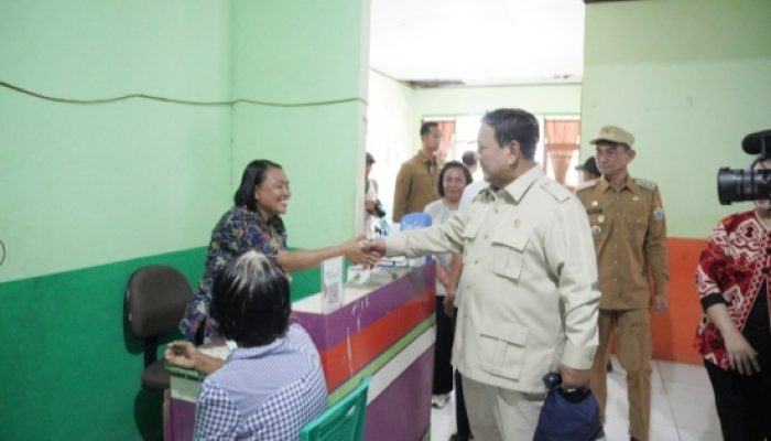 Dari Filipina Prabowo Langsung ke Pulau Miangas untuk Cek Fasilitas Kesehatan Masyarakat