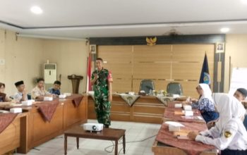 Babinsa Koramil 2301/Cilegon Gencar Sosialisasikan Penerimaan Calon Bintara TNI AD di Sekolah dan Yayasan