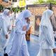 SMPN 1 Kota Cilegon Gelar Manasik Haji Kelas 8, Siswa Praktik Langsung Rangkaian Ibadah Haji
