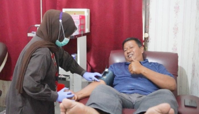 Donor Darah TMMD 128 Kodim 0623/Cilegon Kumpulkan 70 Kantong Darah, Wujud Nyata Kepedulian TNI untuk Kemanusiaan