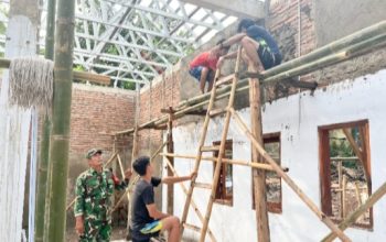 Satgas TMMD Kodim Cilegon Kebut Pemugaran Mushola, Wujudkan Pusat Ibadah dan Persatuan Warga