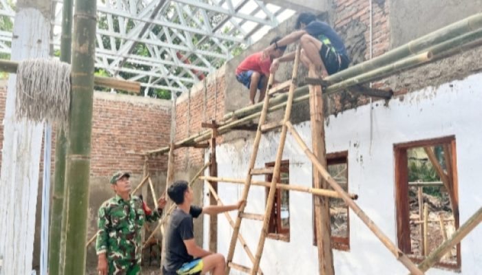 Satgas TMMD Kodim Cilegon Kebut Pemugaran Mushola, Wujudkan Pusat Ibadah dan Persatuan Warga
