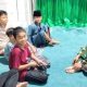 Babinsa Koramil 2305/Cinangka Aktif Bintahwil, Dukung Pendidikan Mengaji dan Program Makan Bergizi Gratis