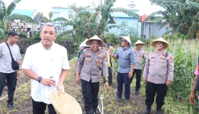 Bupati Jeneponto Pimpin Panen Raya Jagung Nasional dan Groundbreaking Gudang Pangan Polri