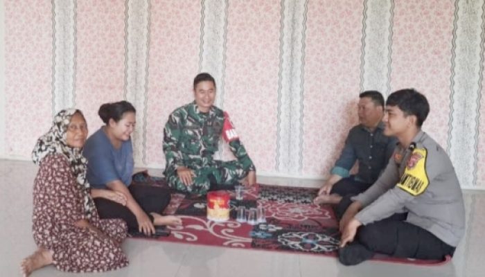 Babinsa Koramil 2301/Cilegon Perkuat Sinergi Keamanan Lingkungan Jelang Iduladha