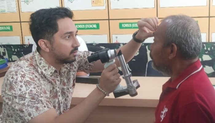 TMMD ke-128 Kodim 0623/Cilegon Gelar Screening Katarak Tahap Kedua, 50 Warga Siap Jalani Operasi Gratis
