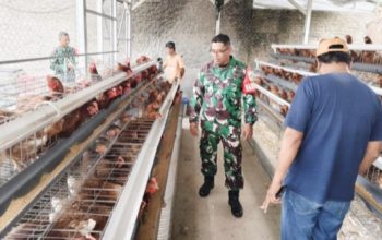 Babinsa Koramil 2307/Ciwandan Gencarkan Komsos Bahas Kebersihan dan Keamanan Lingkungan