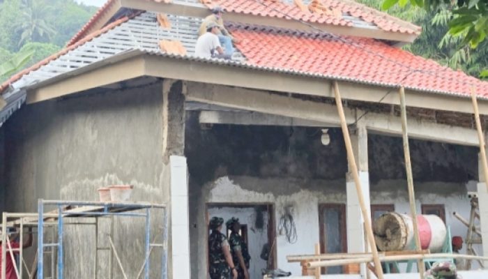 TMMD 128 Kodim Cilegon Padukan Baja Ringan dan Genteng Tradisional, Mushola Langon Jadi Simbol Pemberdayaan Warga