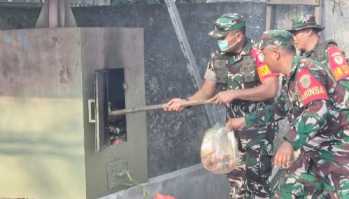 TMMD 128 Kodim Cilegon Hadirkan Insinerator Ramah Lingkungan, Solusi Baru Atasi Sampah Warga