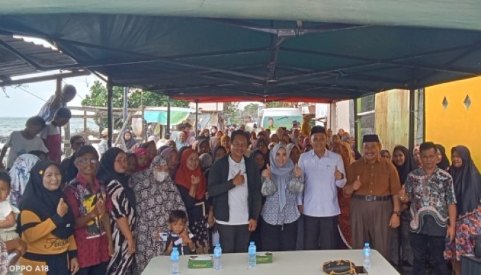 Pererat Silaturahim, Wabup Takalar Dampingi Hj. Fadillah Fahriana Tinjau Pelaksanaan Pengawasan APBD di Desa Tamalate