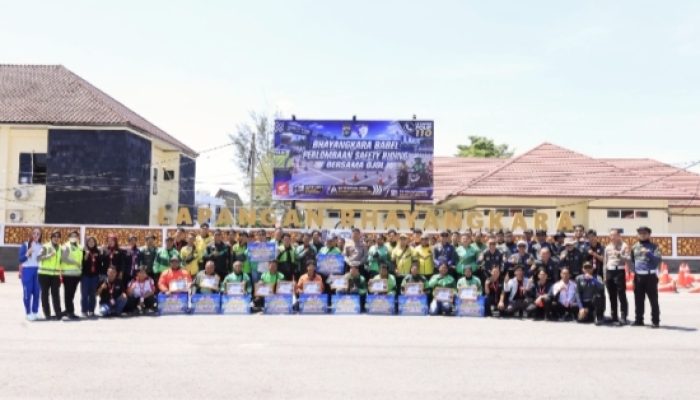 Honda Babel terus mengampanyekan budaya berkendara aman bagi seluruh pengguna jalan raya.