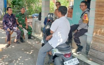 Babinsa Koramil 2307/Ciwandan Perkuat Keamanan Lingkungan dan Dukung Kegiatan Pemuda Lewat Komsos