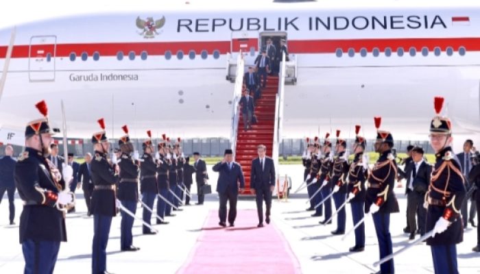 Presiden Prabowo Tiba di Prancis, Perkuat Kerja Sama Energi hingga Pertahanan