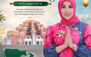 Anggota Fraksi PKB Sulsel, Hj. Fadilah Fahriana Ucapkan Selamat Idul Adha 1447 H, Ajak Masyarakat Tetap Tebar Kebaikan