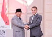 Prabowo dan Macron Sepakat Dukung Solusi Dua Negara untuk Palestina