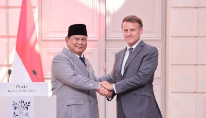 Prabowo dan Macron Sepakat Dukung Solusi Dua Negara untuk Palestina