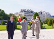 Prabowo Tiba di Les Invalides, Disambut Upacara Kehormatan Kenegaraan Prancis