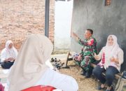 Babinsa Koramil 2307/Ciwandan Bersama PKK dan Kader Posyandu Laksanakan Pendataan Warga