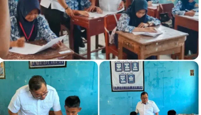 Bupati Takalar Daeng Manye Sidak SMPN 1 Polut, Pastikan Pembelajaran dan Fasilitas Sekolah Berjalan Optimal