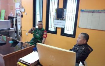 Babinsa Koramil 2307/Ciwandan Perkuat Keamanan Lingkungan dan Dorong Gotong Royong Perehaban Mushola