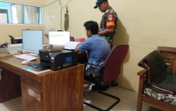 Babinsa Koramil 2304/Anyar Laksanakan Pendataan Penerima MBG dan Warga Kurang Mampu di Wilayah Binaan