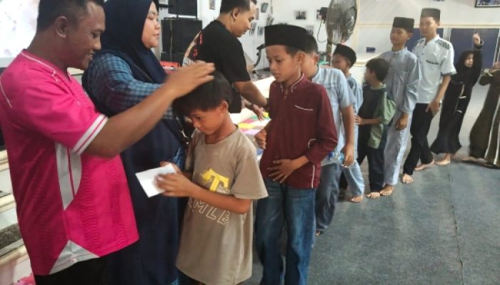 Anniversary ke-13 The Jakmania Kabupaten Serang Meriah, Ribuan Suporter Padati Lapangan PT Arka Putra dan Santuni Anak Yatim