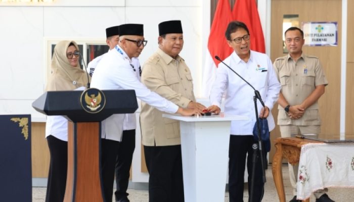 Resmikan RSUD K.H. Muhammad Thohir Krui, Prabowo : Rakyat Harus Rasakan Manfaat Nyata