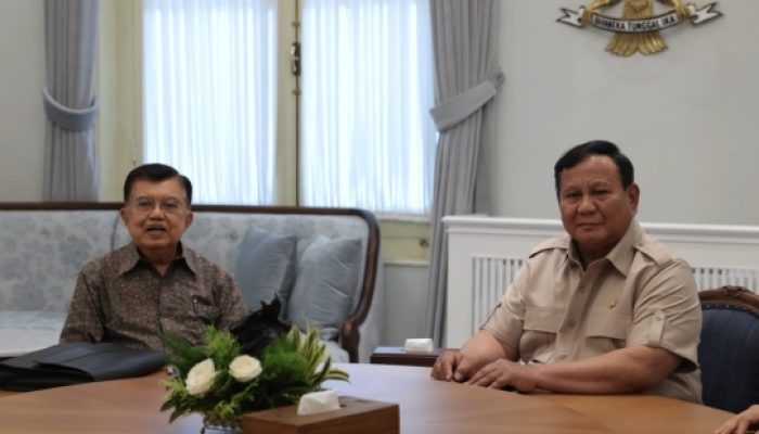 Prabowo Terima Kunjungan Jusuf Kalla, Siap Partisipasi Bangun Energi Hijau