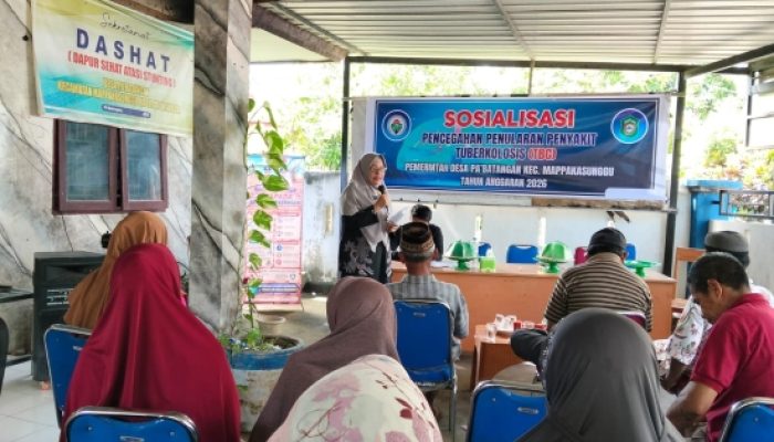 Kapus Mappakasunggu Ajak Semua Elemen Bergerak Pencegahan Penularan Penyakit Tuk Wujudkan Kecamatan Bebas TBC