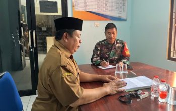 Babinsa Koramil 2301/Cilegon Perkuat Sinergi dengan Tokoh Masyarakat dan Bhabinkamtibmas Jaga Keamanan Lingkungan