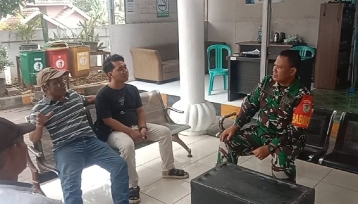 Babinsa Koramil 2307/Ciwandan Perkuat Sinergi dengan Aparatur dan Pemuda Demi Ciptakan Lingkungan Kondusif