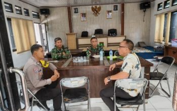 Babinsa Koramil 2301/Cilegon Perkuat Sinergi Tiga Pilar Jelang Lomba HUT Bhayangkara di Cikerai dan Bagendung