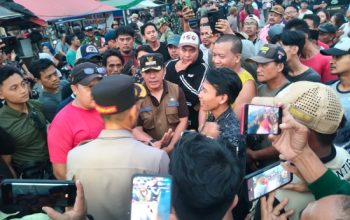 Hari Kedua Pembongkaran Pasar Penampungan Cisoka Memanas, Pemilik Lahan Pertanyakan Dasar Eksekusi Bangunan Pribadi