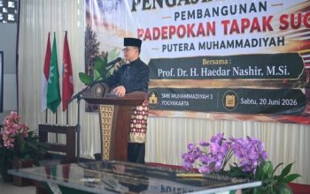 Ketum IPSI Sugiono Hadiri Pengajian Akbar Pembangunan Padepokan Tapak Suci di Jogja