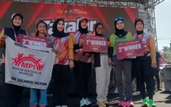 Hj. Fadilah Fahriana Ajak Rombongan Pelari Makassar Meriahkan Takalar Run 2026, Semarak Hari Bhayangkara ke-80