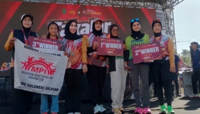 Hj. Fadilah Fahriana Ajak Rombongan Pelari Makassar Meriahkan Takalar Run 2026, Semarak Hari Bhayangkara ke-80