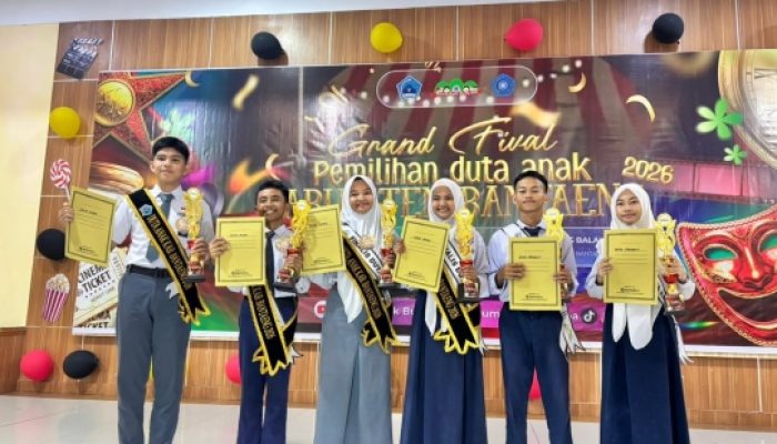 Siswa SMP Negeri 2 Bantaeng Raih Gelar Duta Anak Kabupaten Bantaeng 2026