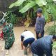 Babinsa Koramil 2301/Cilegon Bersama Warga dan DLH Gencarkan Karya Bakti Bersihkan Lingkungan serta Perbaiki Drainase