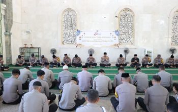 Polres Maros Gelar Dzikir dan Doa Bersama Jelang Hari Bhayangkara Ke-80, Memohon Keberkahan dan Keselamatan dalam Bertugas